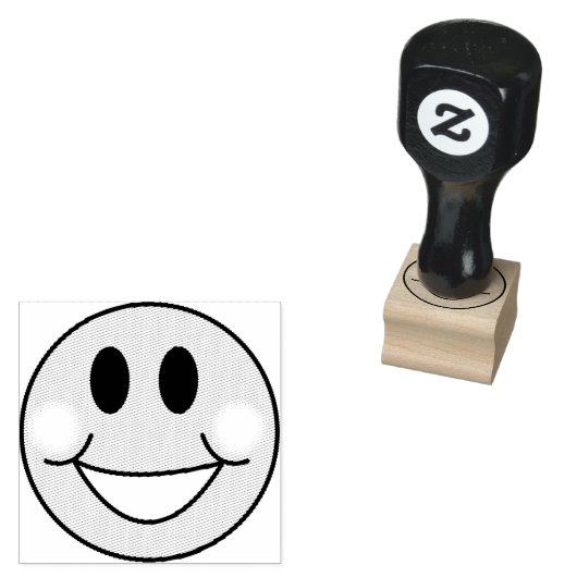 顔 ラバースタンプ (押印)