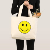 顔 ラージトートバッグ (正面(商品))