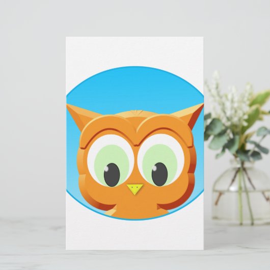 顔 便箋 (スタンド正面)