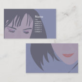 顔 名刺 (正面/裏面)