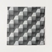 顔「四面ピラミッド」 タペストリー (正面(横))