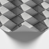 顔「四面ピラミッド」 ラッピングペーパー (角)