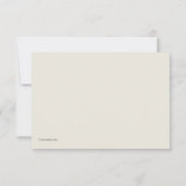 顔 感謝カード (裏面)