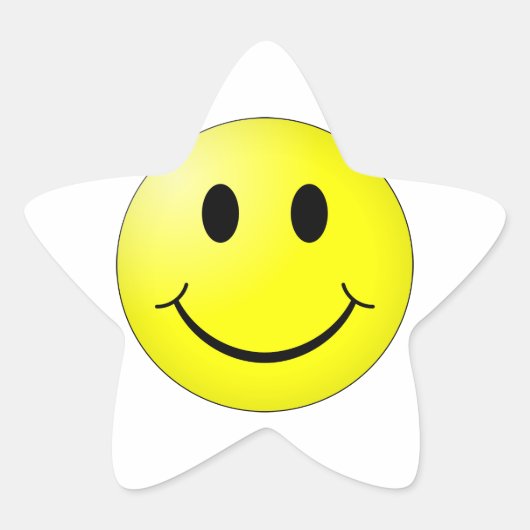 顔 星シール (正面)