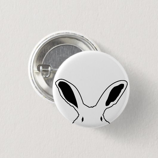 顔 缶バッジ (正面&裏面)