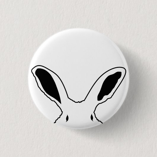 顔 缶バッジ (正面)