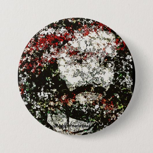 顔 缶バッジ (正面)