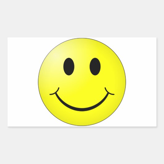 顔 長方形シール (正面)