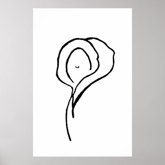 「顔」 JTGアートポスター ポスター (正面)