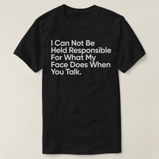 顔 Tシャツ (デザイン正面)
