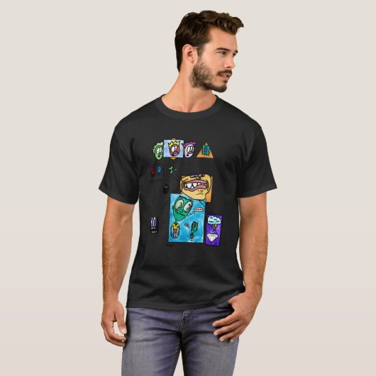 顔 Tシャツ (正面フル)