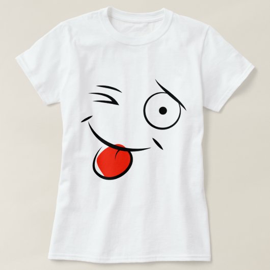 顔 Tシャツ (デザイン正面)