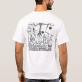 顔 Tシャツ (裏面)