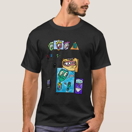 顔 Tシャツ (正面)