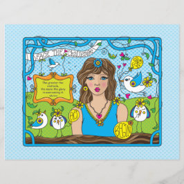 顔Challenge_Flat紙シート11"x8.5"