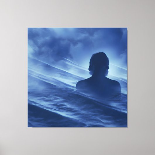 顔it単独 キャンバスプリント (正面)