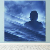 顔it単独 キャンバスプリント (インサイチュ (ウッドフロア))