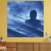 顔it単独 キャンバスプリント (インサイチュ (リビング))