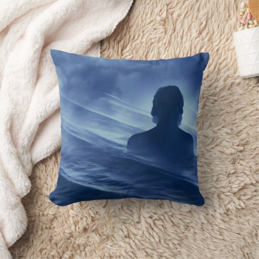 顔it単独 クッション (ブランケット)