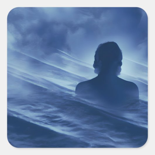 顔it単独 スクエアシール (正面)