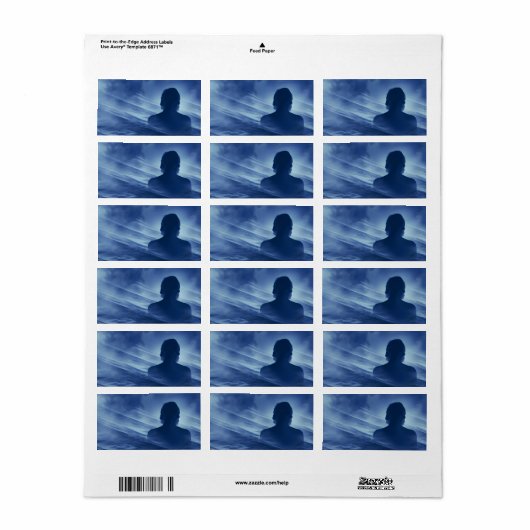 顔it単独 ラベル (フルシート)