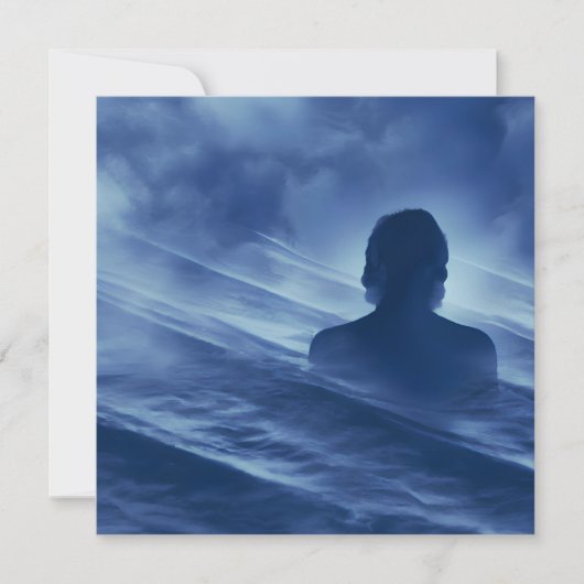 顔it単独 招待状 (正面)