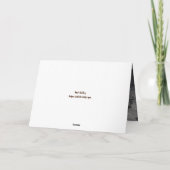 顔IT障害人間関係カード サンキューカード (裏面)