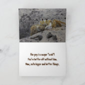 顔IT障害人間関係カード サンキューカード (内部)