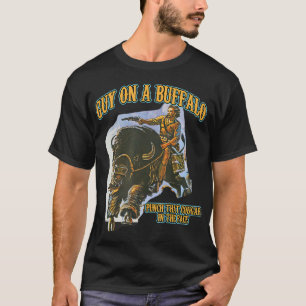 顔T-Sのクーガーのバッファローパンチの男 Tシャツ