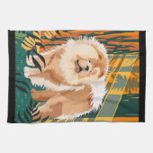 顔THE SUN Chowキッチン/ドッグショータオル キッチンタオル (横)