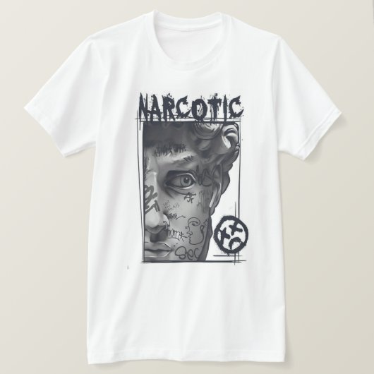 顔Your Feazes Tシャツ – やる気を起こさせるタイポグラフィ (デザイン正面)