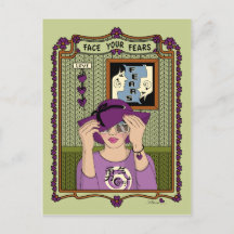 顔Your Feeds_A_ポストカード