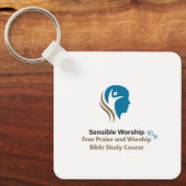 顕在礼拝ロゴキーチェーン キーホルダー (正面)