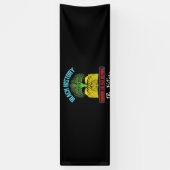 顕彰インスパイア過去の黒人歴史月間 横断幕 (縦)