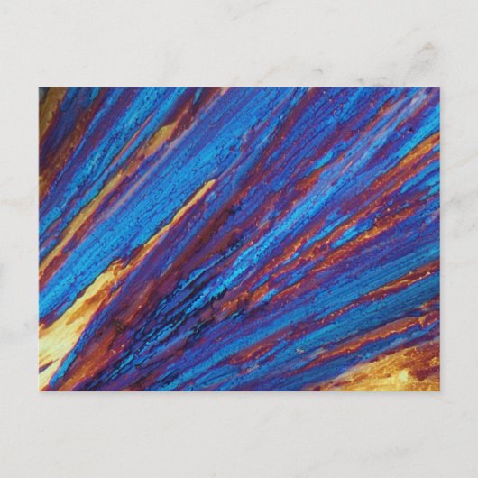 顕微鏡で硝酸塩ツリウム ポストカード (正面)