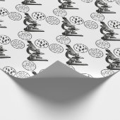 顕微鏡のウイルス ラッピングペーパー (角)