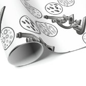 顕微鏡のウイルス ラッピングペーパー (ロールコーナー)