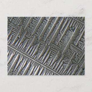 顕微鏡の下のエプソム ポストカード