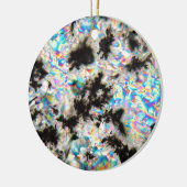 顕微鏡の下のカリウムの硫酸塩 セラミックオーナメント (左)