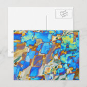 顕微鏡の下の元素/イットリウム ポストカード (正面/裏面)