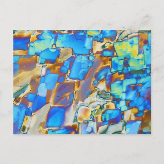 顕微鏡の下の元素/イットリウム ポストカード (正面)