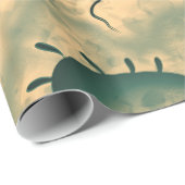 顕微鏡の微生物 ラッピングペーパー (ロールコーナー)