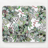 顕微鏡のmousepad マウスパッド (正面)