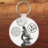 顕微鏡ウイルス キーホルダー (正面)