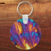 顕微鏡下のパラセタモール キーホルダー (正面)