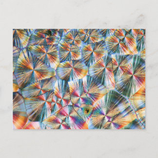 顕微鏡下のビタミンC ポストカード