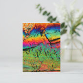 顕微鏡下のメープルシロップ ポストカード (スタンド正面)