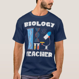 顕微鏡生物学研究室生物学先生B Tシャツ