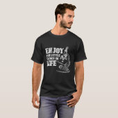 顕微鏡生物学研究室生物学 Tシャツ (正面フル)
