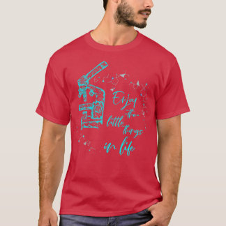 顕微鏡生物学 Tシャツ